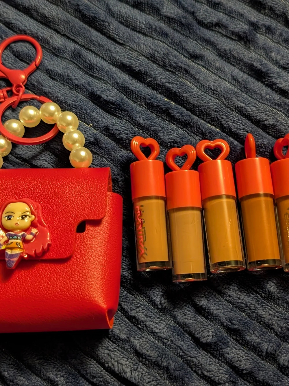 New K-pop Demon Hunters Mira Bag Charm And Gloss